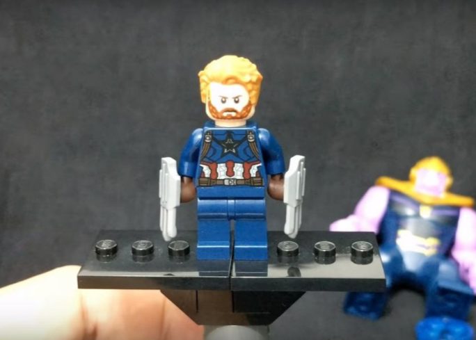 miniaturas Lego do filme Vingadores Guerra Infinita