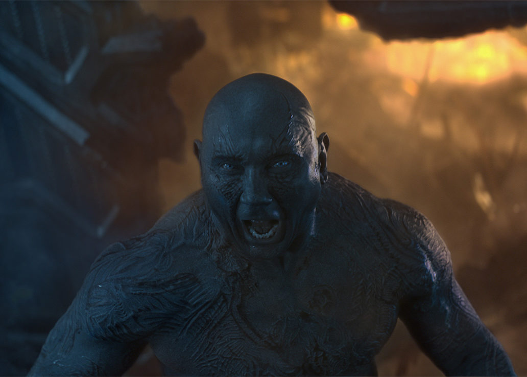 Drax retornará em Vingadores 4 e Guardiões da Galáxia Vol. 3