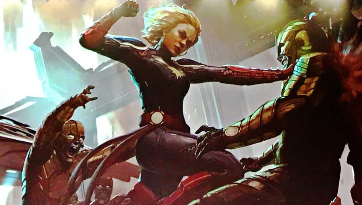 TÁ CHEGANDO – Divulgação do primeiro trailer de Capitã Marvel na quarta-feira é sugerida por evento europeu 00
