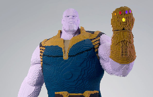 LEGO anuncia estátua em tamanho real de Thanos para a SDCC 2018 00