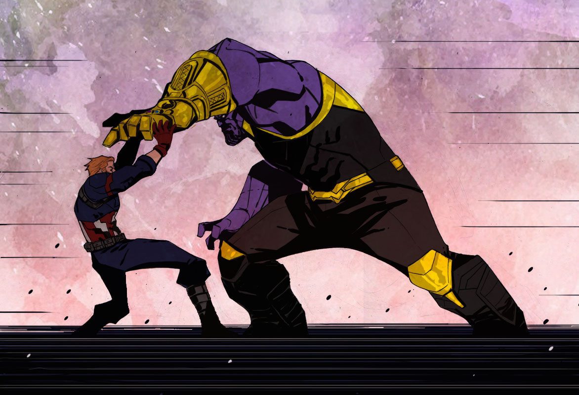 Diretores explicam como o Capitão América conseguiu golpear Thanos em Vingadores Guerra Infinita