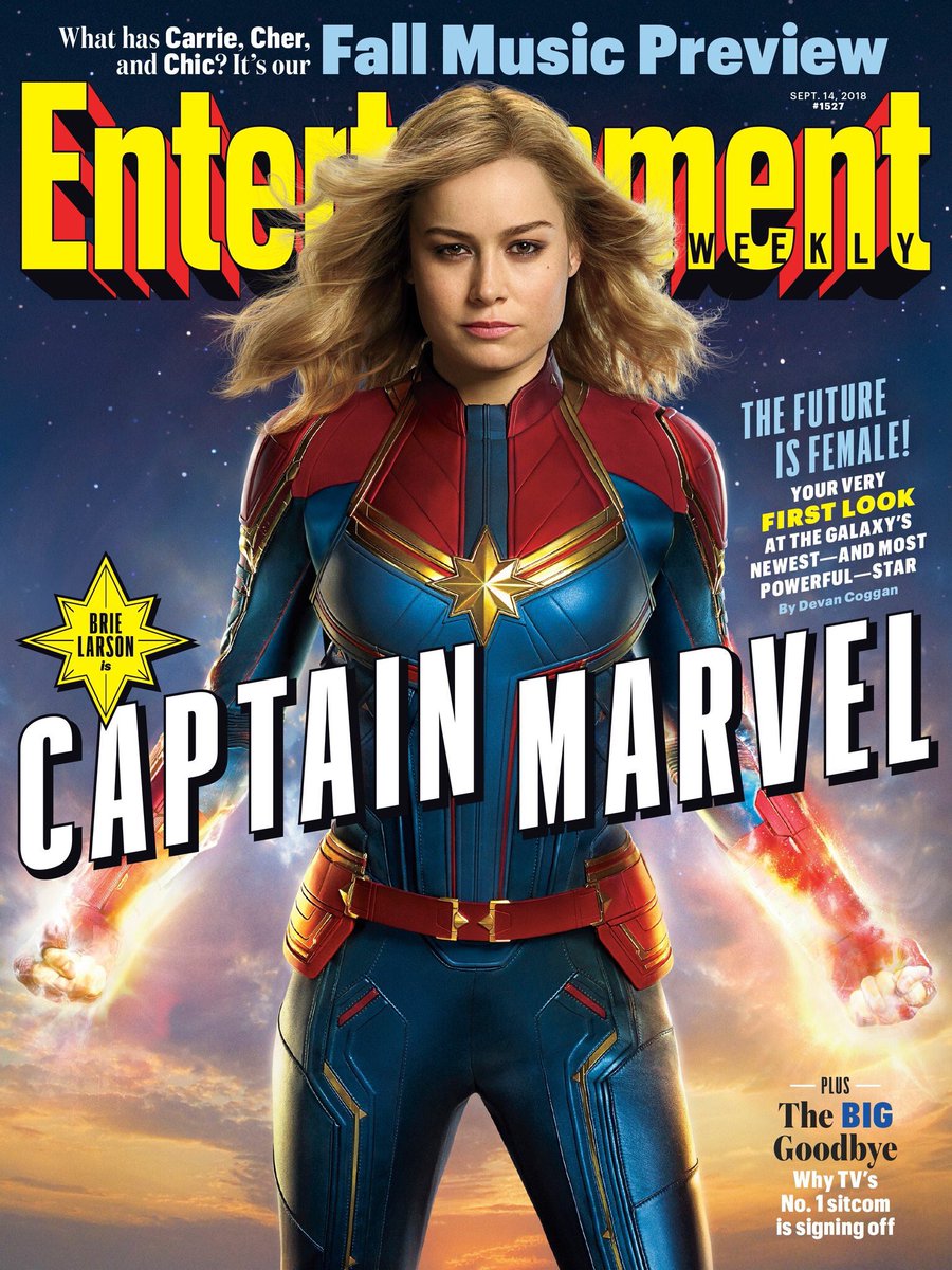 Veja fotos inéditas da atriz Brie Larson como a Capitã Marvel 01