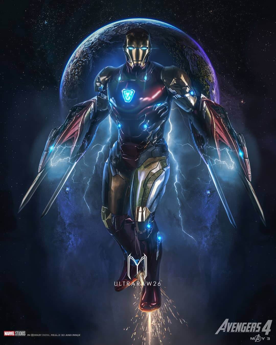 Arte sugere como deve ser a armadura do Homem de Ferro em Vingadores 4 1 (1)