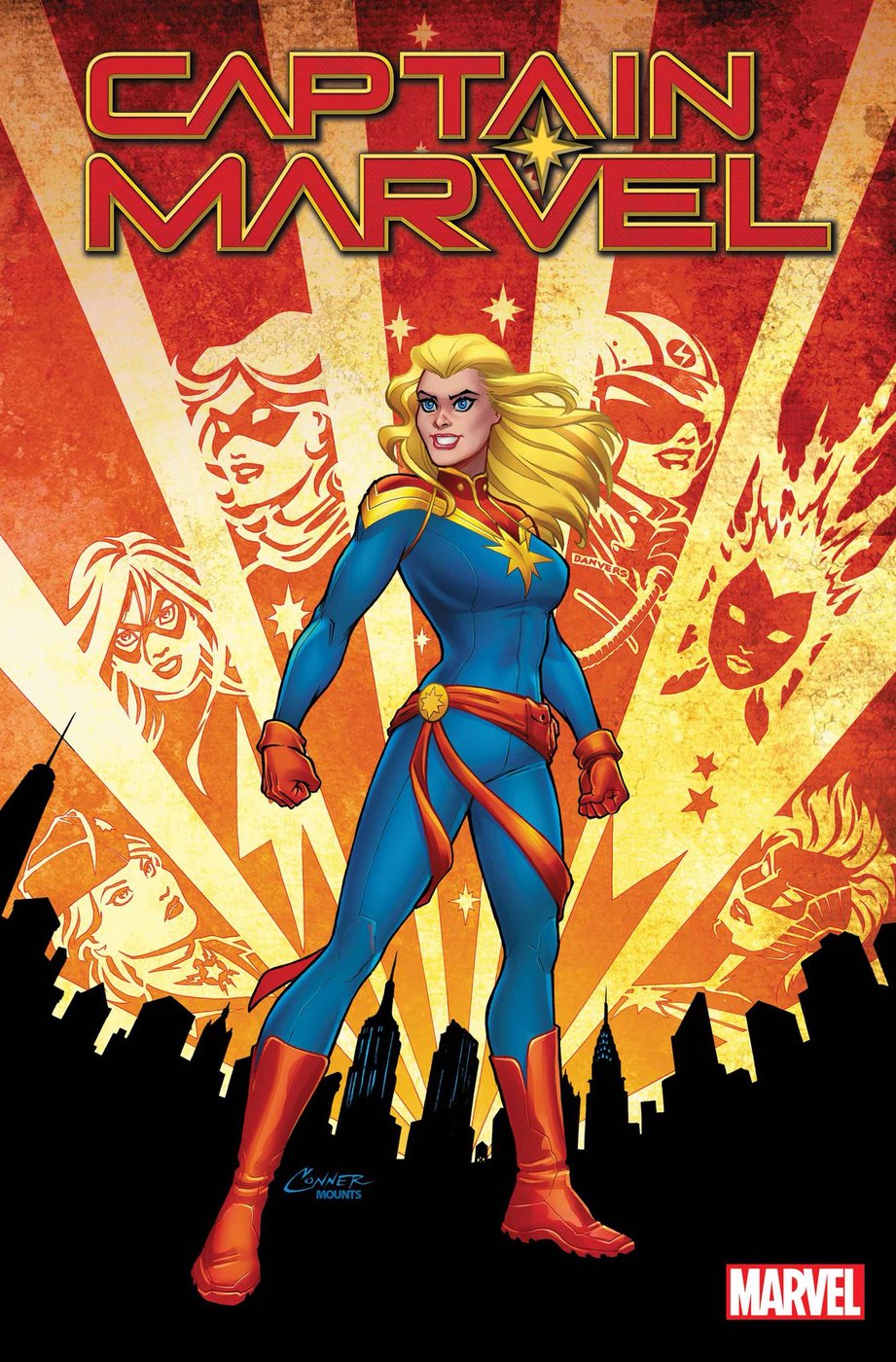 Nova HQ da Capitã Marvel mostrará a heroína defendendo Nova Iorque 01