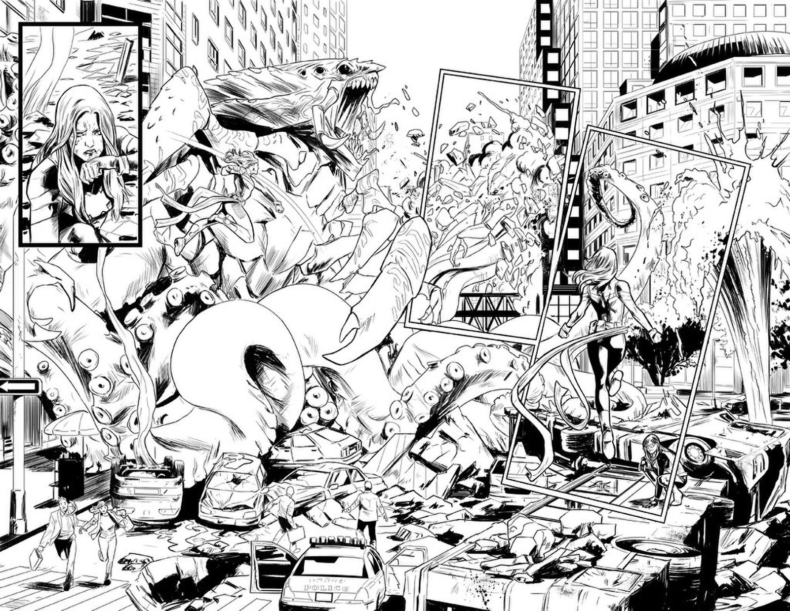 Nova HQ da Capitã Marvel mostrará a heroína defendendo Nova Iorque 03