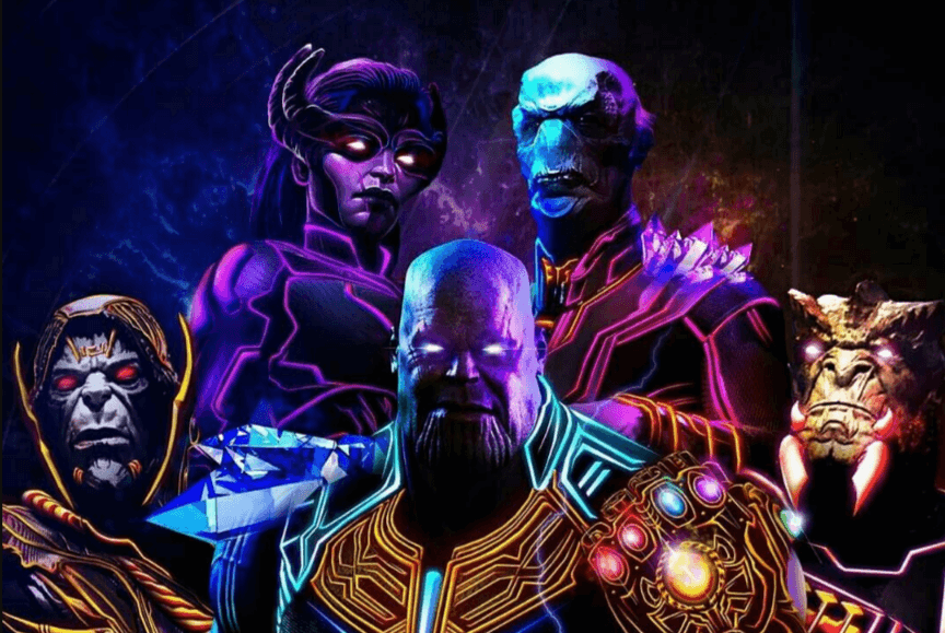 Arte conceitual revela um quinto membro da Orden Negra de Thanos