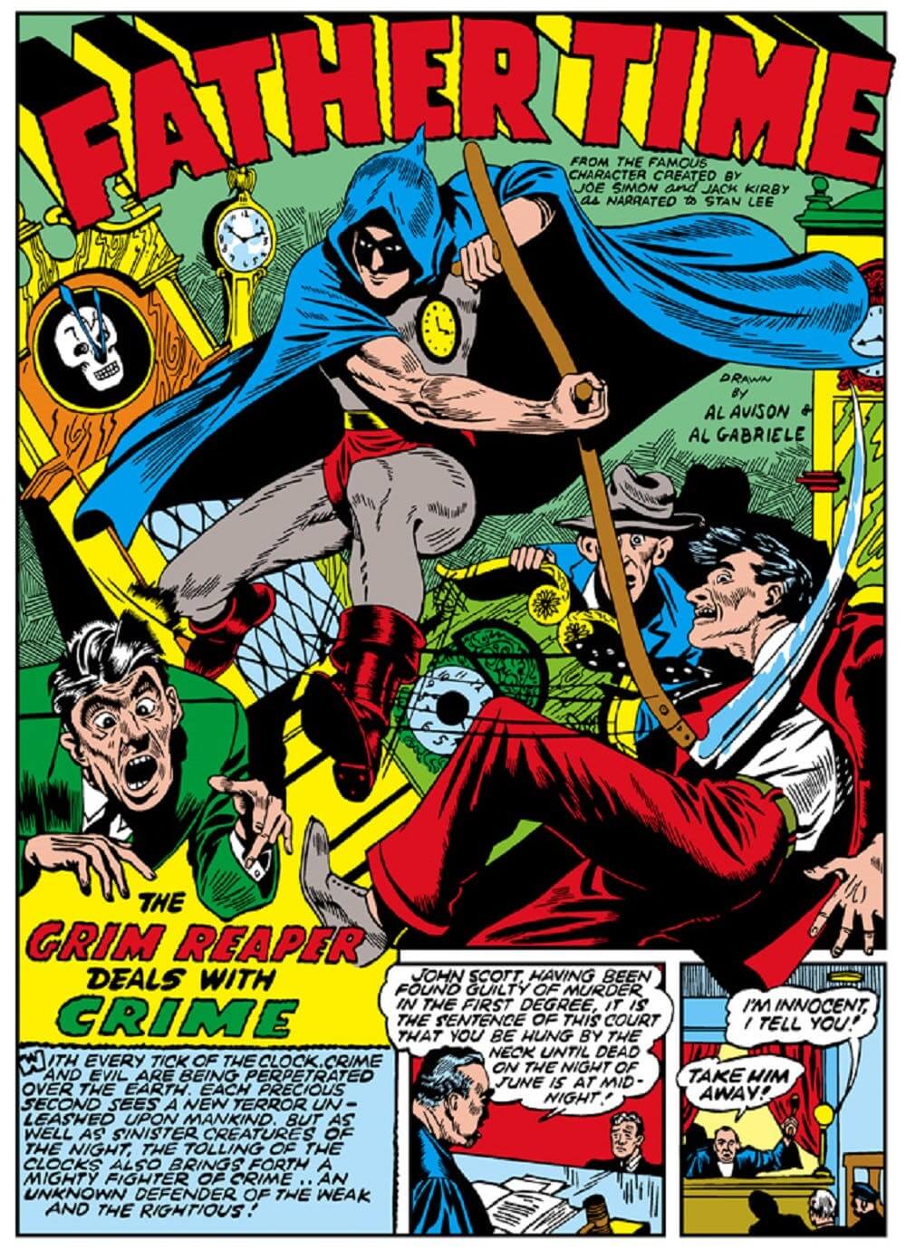 Qual foi o primeiro super-herói criado por Stan Lee Father Time