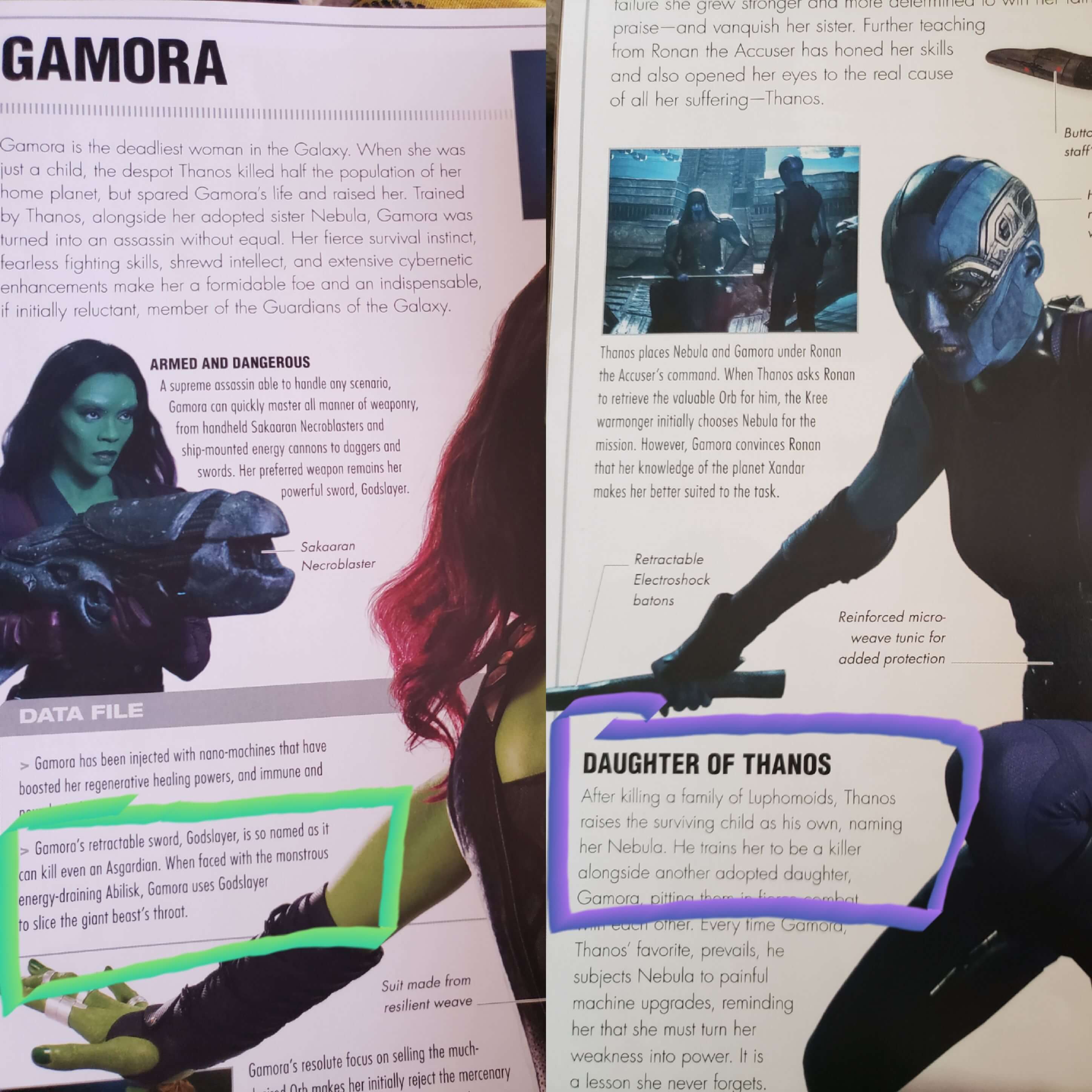 Vingadores Guerra Infinita Espada da Gamora pode ser letal para Thor 01