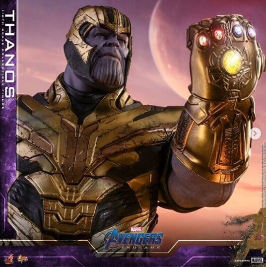 Vingadores 4 Colecionáveis detalham as armaduras de Thanos e Homem de Ferro 11