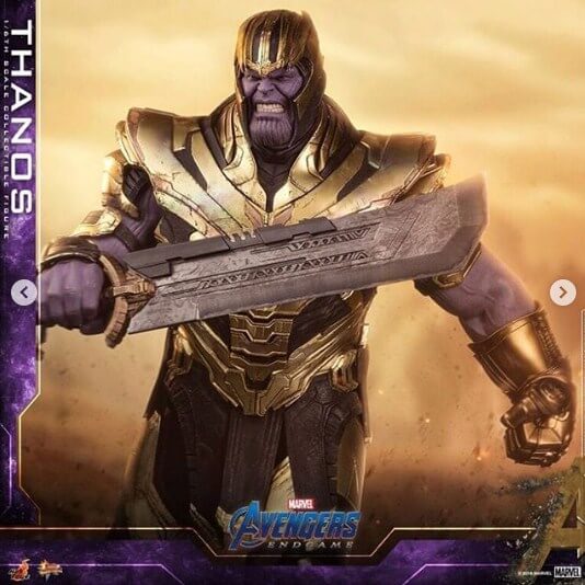 Vingadores 4 Colecionáveis detalham as armaduras de Thanos e Homem de Ferro 13