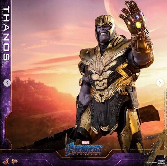 Vingadores 4 Colecionáveis detalham as armaduras de Thanos e Homem de Ferro 19