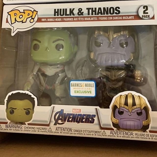 Funko POP Hulk e Thanos