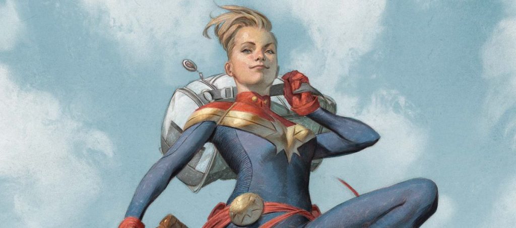 Foto revela o novo - e SURPREENDENTE - visual da Capitã Marvel para Vingadores 1