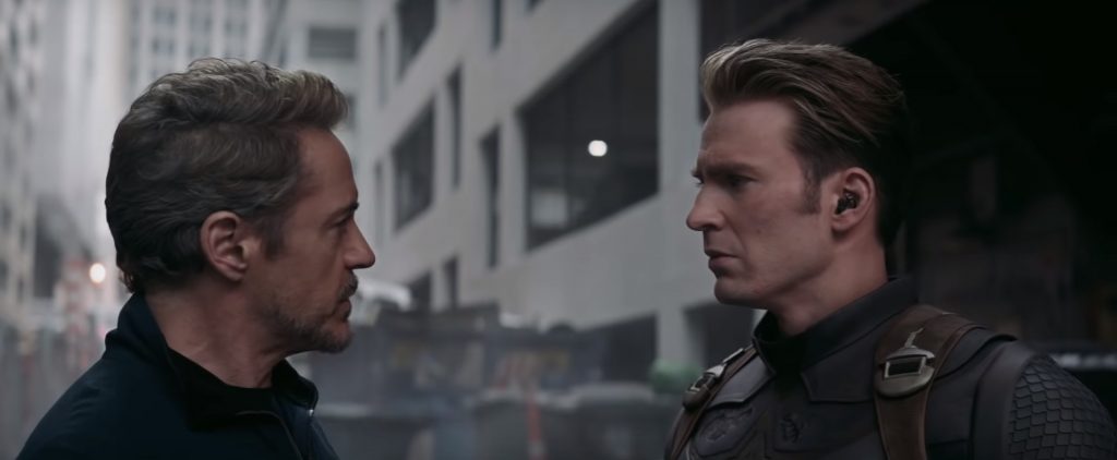 Vingadores 4 - Tony Stark e Steve Rogers