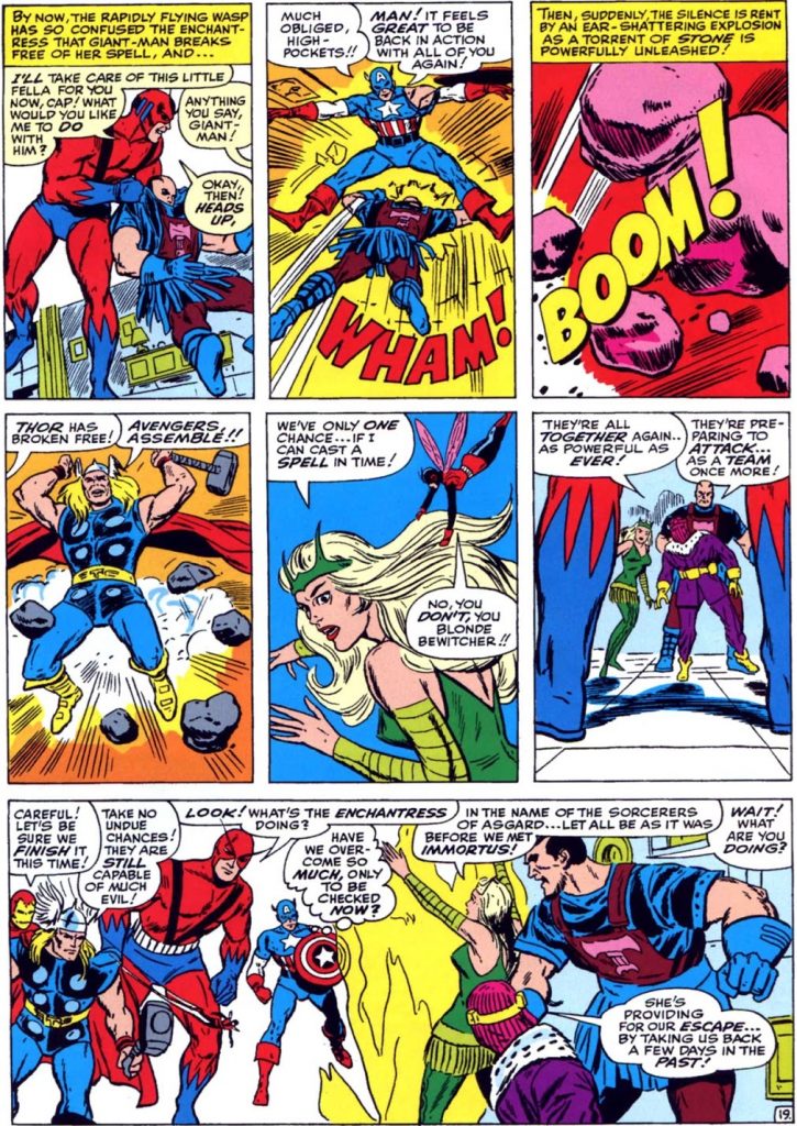 Thor fala o Vingadores, Avante durante uma missão