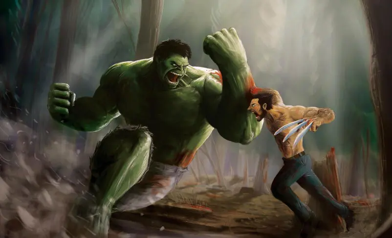Wolverine vs Hulk pode ganhar filme no Universo Cinematográfico Marvel